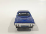 2010 Hot Wheels Mopar Mania '71 Plymouth GTX Metalflake Blue Die Cast Toy Muscle Car Vehicle