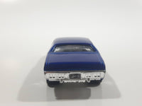 2010 Hot Wheels Mopar Mania '71 Plymouth GTX Metalflake Blue Die Cast Toy Muscle Car Vehicle