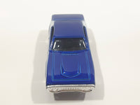 2010 Hot Wheels Mopar Mania '71 Plymouth GTX Metalflake Blue Die Cast Toy Muscle Car Vehicle