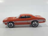 2010 Hot Wheels Mopar Mania '71 Dodge Demon Orange Die Cast Toy Muscle Car Vehicle