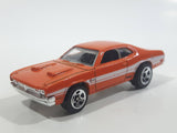 2010 Hot Wheels Mopar Mania '71 Dodge Demon Orange Die Cast Toy Muscle Car Vehicle