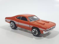 2010 Hot Wheels Mopar Mania '71 Dodge Demon Orange Die Cast Toy Muscle Car Vehicle