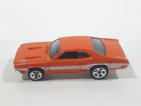 2010 Hot Wheels Mopar Mania '71 Dodge Demon Orange Die Cast Toy Muscle Car Vehicle