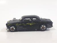 2002 Hot Wheels Shoe Box Flat Black Die Cast Toy Car Vehicle