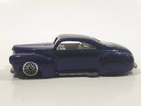 1998 Hot Wheels First Editions Tail Dragger Metalflake Purple Die Cast Toy Car Vehicle