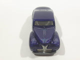 1998 Hot Wheels First Editions Tail Dragger Metalflake Purple Die Cast Toy Car Vehicle