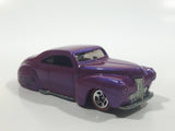 2005 Hot Wheels Red Lines Tail Dragger Purple Die Cast Toy Car Vehicle