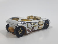 2002 Hot Wheels Masters of The Universe Twin Mill II Pearl White Die Cast Toy Car