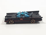 2007 Hot Wheels DC Comics Batman 1966 TV Series Batmobile Black Die Cast Toy Car Vehicle