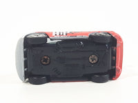 Mega Bloks Streetz Red and White Miniature Plastic Die Cast Toy Car Vehicle
