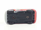 Mega Bloks Streetz Red and White Miniature Plastic Die Cast Toy Car Vehicle