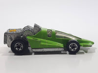 1980 Hot Wheels Turbo Wedge Green Die Cast Toy Car Vehicle BW Hong Kong