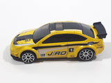 2008 Hot Wheels '08 Ford Focus Yellow Die Cast Toy Car Vehicle