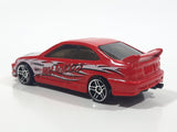 2001 Hot Wheels First Editions Honda Civic SI Red Die Cast Toy Car Vehicle