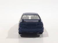 2002 Hot Wheels Tuners Honda Civic SI Metalflake Dark Blue Die Cast Toy Car Vehicle