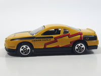 2001 Hot Wheels Monte Carlo Concept Car Yellow Die Cast Car Vehicle