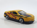 2001 Hot Wheels Monte Carlo Concept Car Yellow Die Cast Car Vehicle