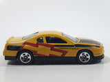 2001 Hot Wheels Monte Carlo Concept Car Yellow Die Cast Car Vehicle