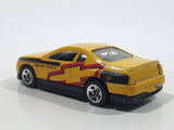 2001 Hot Wheels Monte Carlo Concept Car Yellow Die Cast Car Vehicle