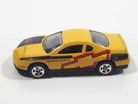 2001 Hot Wheels Monte Carlo Concept Car Yellow Die Cast Car Vehicle