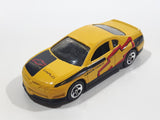 2001 Hot Wheels Monte Carlo Concept Car Yellow Die Cast Car Vehicle