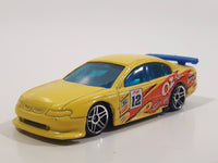 2001 Hot Wheels Holden SS Commodore VT Yellow Die Cast Toy Car Vehicle