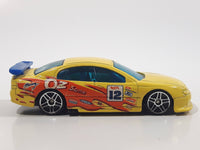 2001 Hot Wheels Holden SS Commodore VT Yellow Die Cast Toy Car Vehicle