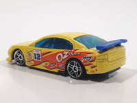 2001 Hot Wheels Holden SS Commodore VT Yellow Die Cast Toy Car Vehicle