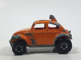 1988 Hot Wheels Color Racers Baja Bug Volkswagen VW Beetle Metallic Orange Brown To Yellow Die Cast Toy Car Vehicle