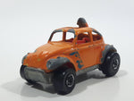 1988 Hot Wheels Color Racers Baja Bug Volkswagen VW Beetle Metallic Orange Brown To Yellow Die Cast Toy Car Vehicle