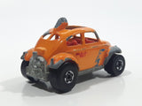 1988 Hot Wheels Color Racers Baja Bug Volkswagen VW Beetle Metallic Orange Brown To Yellow Die Cast Toy Car Vehicle