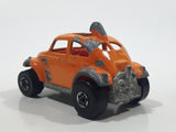 1988 Hot Wheels Color Racers Baja Bug Volkswagen VW Beetle Metallic Orange Brown To Yellow Die Cast Toy Car Vehicle