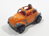 1988 Hot Wheels Color Racers Baja Bug Volkswagen VW Beetle Metallic Orange Brown To Yellow Die Cast Toy Car Vehicle