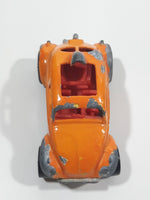 1988 Hot Wheels Color Racers Baja Bug Volkswagen VW Beetle Metallic Orange Brown To Yellow Die Cast Toy Car Vehicle