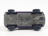 1997 Hot Wheels 1953-57 Volkswagen VW Bug Purple Die Cast Toy Car Vehicle 3 Spoke Wheels Version