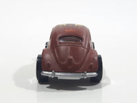 2001 Hot Wheels 1953-57 Volkswagen VW Bug Flat Brown Die Cast Toy Car Vehicle