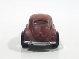 2001 Hot Wheels 1953-57 Volkswagen VW Bug Flat Brown Die Cast Toy Car Vehicle