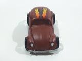 2001 Hot Wheels 1953-57 Volkswagen VW Bug Flat Brown Die Cast Toy Car Vehicle