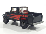 1997 Hot Wheels Jeep Scrambler Black Die Cast Toy Car Vehicle