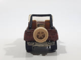 1983 Hot Wheels Jeep CJ-7 Brown Die Cast Toy Car Vehicle