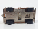 Vintage Majorette No. 268 Jeep Copper Orange 1:54 Scale Die Cast Toy Car Vehicle - Made in France