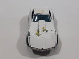 1997 Hot Wheels Street Beast Corvette Stingray White Die Cast Toy Car Vehicle