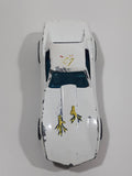 1997 Hot Wheels Street Beast Corvette Stingray White Die Cast Toy Car Vehicle