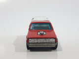 Vintage 1982 Hot Wheels Hi Rakers Dodge D-50 Pickup Truck Red with White Canopy Die Cast Toy Car Vehicle