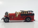 1982 Hot Wheels Old Number 5 Fire Truck Red Die Cast Toy Firefighting Rescue Emergency Vehicle