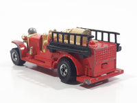 1982 Hot Wheels Old Number 5 Fire Truck Red Die Cast Toy Firefighting Rescue Emergency Vehicle