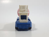 1992 Hot Wheels Oshkosh Cement Mixer White Blue Red Die Cast Toy Truck Construction Vehicle