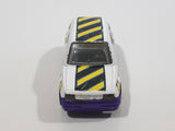 1991 Hot Wheels Renault 5 GT Turbo White Die Cast Toy Car Vehicle