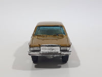 Vintage Yatming No. 1012 Mercedes-Benz 450 SEL Gold Die Cast Toy Car Vehicle - Hong Kong