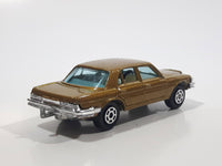 Vintage Yatming No. 1012 Mercedes-Benz 450 SEL Gold Die Cast Toy Car Vehicle - Hong Kong